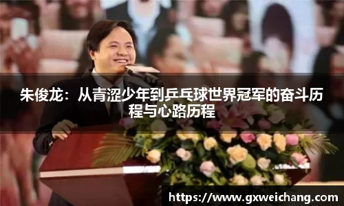 朱俊龙：从青涩少年到乒乓球世界冠军的奋斗历程与心路历程